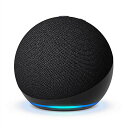 Echo Dot (エコードット) 第5世代 - Alexa、センサー搭載、鮮やかなサウンド|チャコール