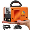 HITBOX アーク溶接機 小型 100V専用 160A 被覆アーク溶接 LIFT TIG 1台2役 簡易MMA溶接機 液晶表示 インバーター直流 定格使用率60% DIY 初心者向け 家庭用 軽量 ARC溶接機 日本語説明書付き ARC200MINI3