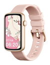 SHANG WING スマートウォッチ レディース iphone対応 アンドロイド対応 リストバンド型 腕時計 1.47インチ大画面 フルタッチ Smart Watch 着信通知 女子生理サイクル記録 多種類運動モード 天気予報