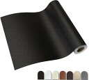 HIHIMARVEX 合皮 補修シート 大判 40CM *150CM 強粘着 レザー補修シート 合皮補修パッチ 合皮補修テープ ソフト手触り 良く伸びる ソファー 家具補修 車の座席用 貼るだけ (ブラック)
