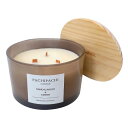 dadaz アロマキャンドル パチパチキャンドル 木芯 大容量 400g 燃焼時間約40時間 サンダルウッド Sandalwood&Amber (サンダルウッド&アンバー)