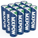 MXPOW 充電池 ニッケル水素電池 単3 充電電池 1.2V 3000mAh 12本パック 繰り返し使える 単三電池 充電式 ニッケル水素充電池 1200回充電可能