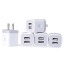 Viviber ACアダプター 2ポート急速充電器 usb 充電器【5個セット】PSE認証 iPhone 充電コンセント コンパクトアダプター スマホ充電器 ア...