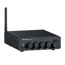 Fosi Audio BT30D PRO Hi-Fi Bluetooth 5.0 パワーアンプ TPA3255 2.1チャンネル ミニクラスD 統合アンプ プリ...