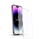 【アンチグレア】 iPhone 14 Pro アンチグレアガラスフィルム ゲーム向け さらさら 全面 保護フィルム 日本旭硝子素材採用 さらさら 反射防止 液晶...