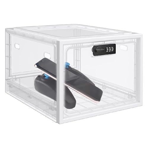 千启の風 千/Tの風 ロック付きの箱 ロック可能なボックス 収納箱ボックス タイムロッキング コンテナ ..