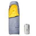 Naturehike 寝袋 ダウン 【足伸ばし可能・完全展開可能】-7.9~4.7℃ シュラフ コンパクト 超軽量 冬用 1人用 650FP 封筒型 4シーズン 防水 保温 防寒 防災用 車中泊 登山 あったか 肌触り良い アウト