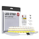 BTF-LIGHTING FCOB COB CCT LEDテープライト USBライト フレキシブル 高密度 LEDテープライト 1M 640LEDs/m 電球色...