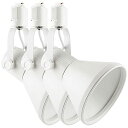 共同照明 3個セット ホワイト ダクトレール スポットライト E26 ライティングバー用 GT-GD-PAR-E26W-3B 配線ダクトレール用 ライトレール LED電球対応 ビーム球 ライティングレール用 照明器具 レ