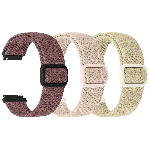 [TumpCez] 18mm 19mm 20mm 22mm 24mm 時計バンドクイックリリースベルト快適な伸縮性無段階に調整交換 スポーツループ軽量通気性交換用バンド