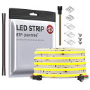 BTF-LIGHTING FCOB COB IC LEDテープライト 高密度 フレキシブル アドレス可能 LEDテープライト 5M 360LEDs/m 1800...