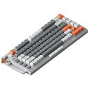 nuphy Field75 HE 磁気スイッチ ゲーミングキーボード 有線キーボード 83キー PCゲーミングキーボード ワンノブボリュームコントロール ホール効果センサー 調節可能な作動 ラピッドトリガー 磁