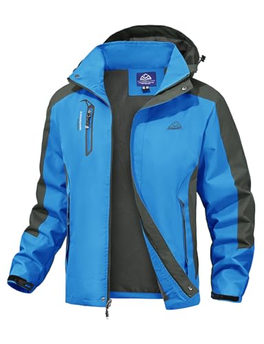 [Gopune] メンズ マウンテンパーカー アウトドア ジャケット 登山ウェア 防寒コート アウター 防風ジャ..