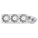 THERMALRIGHT Frozen Edge 360 White AIOウォータークーラー、液体CPUクーラー、2×120mm PWMファン水冷システム、2150RPM高速ファン、AMD / AM4 / AM5&Intel LGA1700 / 1150 / 1151 / 1200 / 2011/1700と互換性があります