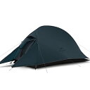 Naturehike公式ショップ テント 1人用 アウトドア 二重層 超軽量 3シーズン 防風防水 PU4000 キャンピング プロフェッショナルテント(専用グランドシート付)(4)