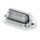 calm wish LED メッキ ナンバー プレート ライセンス 灯 白 ランプ 1個 セット 自動車 トラック ホワイト 6500K 12V 24V 汎用