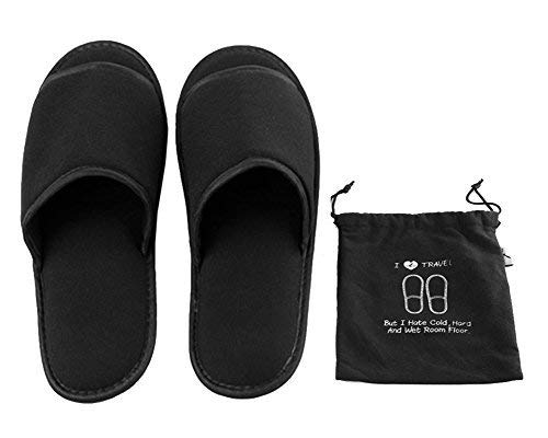 [ITODA] 前開き 旅行用スリッパ 折りたたみルームシューズ フリーサイズ 洗える 室内スリッパ レディース メンズ 室内履き 静音 滑り止め 通気性 持ち運びやすい 来客用 トイレ ホテル 飛行機