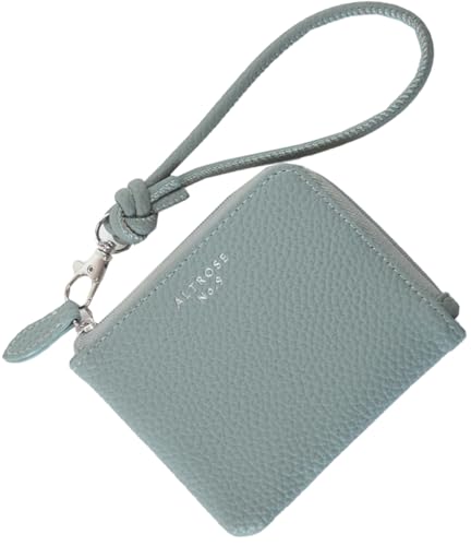 [アルトローズ] ブルー ミニ財布 レディース 小さい財布 コンパクト財布 財布 L字ジップ 薄型 軽量 か..