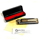 メロディメリー 10ホールズハーモニカ 20音 ブルースハープ Melody Merry Harmonica Blues Harp MH-100 (D調)