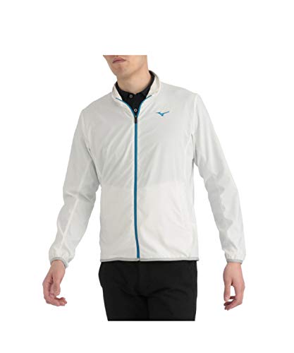 [ミズノ] ゴルフウェア ムーブ ブルゾン 耐久撥水 ストレッチ ソフト コンパクト収納袋付 52ME9A01 メ..