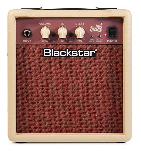 Blackstar ブラックスター ギターアンプ DEBUT 10E クリーン/オーバードライブ/ライン入力/ヘッドフォン出力/テープ・エコー・エフェクト内蔵