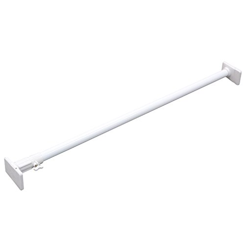 HEIAN SHINDO つっぱり棒 ジャッキ式超強力極太タイプ ホワイト 幅113~193cm 耐荷重65~25kg パイプ直径..