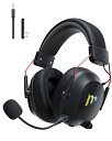 Mytrix ゲーミングヘッドセット PS5 ヘッドホン ゲーミング マイク付き 着脱式ノイズ遮断マイク付 3WAY接続 ヘッドフォン PC/スマホ/Switc...