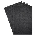 LIKENNY レザー補修シート 粘着シート 10cm*20cm 5枚セット 革 家具 ソファ 椅子 補修 合皮 PUレザー 生地 DIY 手芸 (ブラック)