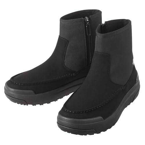 [デサント] スノーブーツ DTRACE ブーツ 冬 防寒 防水設計 ヒートナビ HEATNAVI 保温 ベルセラ オーソライトインソール 着脱しやすい BKGY