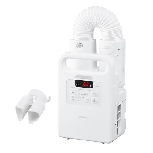 アイリスオーヤマ ふとん乾燥機 カラリエ くつ乾燥 湿気対策 ダニ退治 コンパクト FK-EC2-W