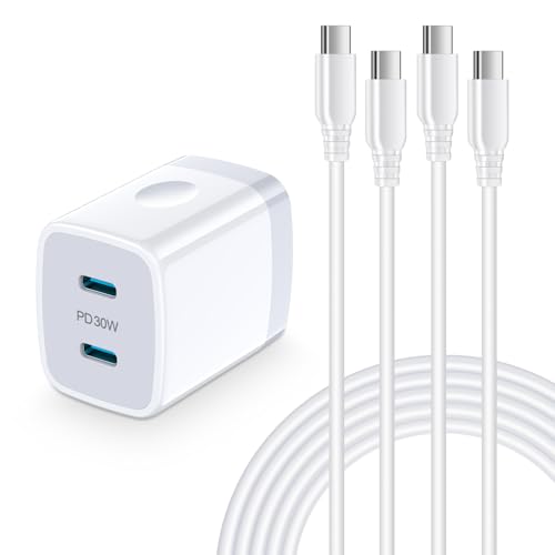 Hootek USB C Ŵ Type-C 2ݡ 30W ®Ŵ iPhone with 60W C ֥*1.5M/...