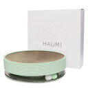 HAUMI 猫 つめとぎ おもちゃ 段ボールベッド ベッド 爪とぎ (グリーン)