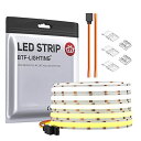 BTF-LIGHTING FCOB COB CCT LEDテープライト 高密度 フレキシブル 5M 640LEDs/m 3200LEDs/m 電球色 昼白色 昼...