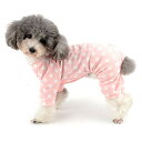 Ranphy 犬服つなぎロンパース パジャマ 小型犬 超小型犬 猫服 愛犬 花柄プリント Tシャツ春夏秋用可愛い上着 デージー 柔らかいコットン製ペット洋服 部屋着 寝間着 抜け毛対策ドッグウエア