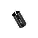 BULLSPANN シートポスト 自転車 チューブアダプター 30.9mm から 31.6mm サイズ変換用 サドルポスト アルミニウム合金 黒 1個