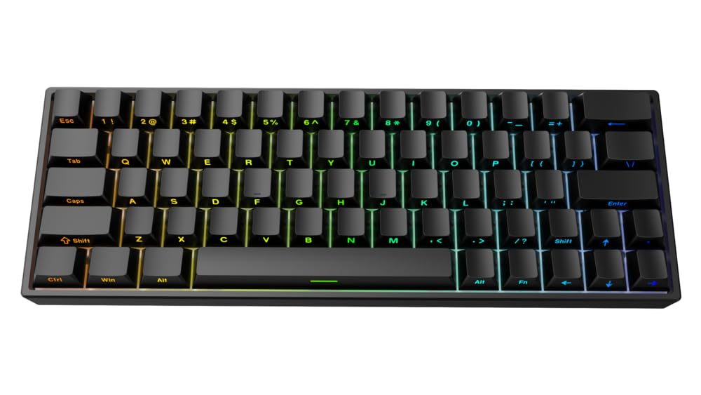 IROK ND63 PRO ԥåɥȥꥬ å ߥ󥰥ܡ ᥫ˥ TKL 65% ۥåȥå RGBХå...