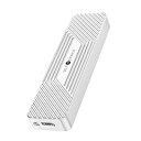 SETMSPACE m.2 ssd 外付けケース 10Gbps高速転送 nvme ケース 2230/2242/2260/2280 M key/B+M key SSD対応 4TB 【USB C to USBA/C ケーブル付き】