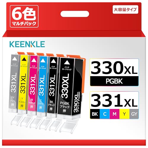 BCI-331/330 6本セット キャノン 用 インク 331 330 6色 マルチパック Canon 用 インク 331 330 BCI-331XL/330XL 互換カートリッジ TS8530 8630 8730 8830 プリンター