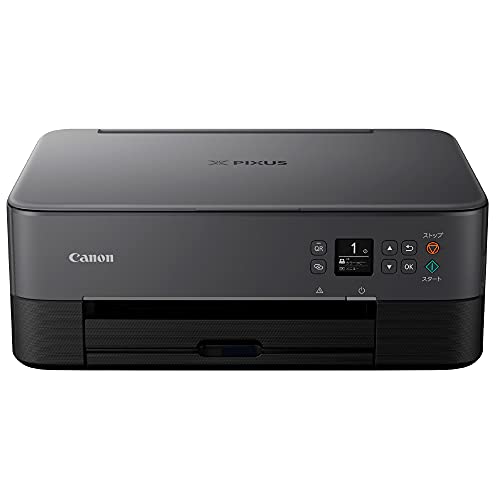 キヤノン Canon プリンター A4インクジェット複合機 PIXUS TS5430 ブラック 2021年モデル テレワーク向け 4色・一体型・対応インクBC-360/361シリーズ