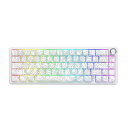 ATTACK SHARK X65PROHE ラピッドトリガー ゲーミングキーボード ワイヤレス 8kポーリングレート RT 0.01mm対応 8000Hz対応 2.4G/Bluetooth/有線 磁気スイッチ デッドゾーン調整機能 RGBバックライト 5面熱昇