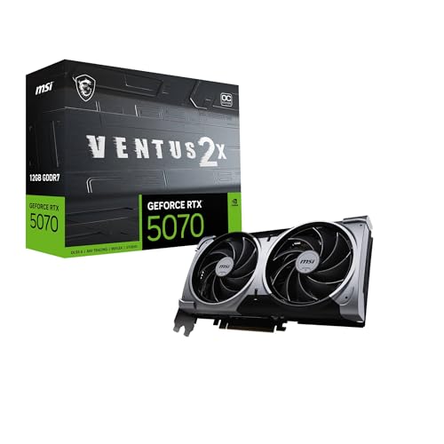 MSI GeForce RTX 5070 12G VENTUS 2X OC グラフィックスボード VD9071