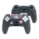 Kuitmor PS5コントローラーカバー シリコン製 ソフト スキンケース PS5コントローラーカバーとシール付け 保護ケース プレイステーション5保護カバー PS5保護カバー 可愛い コントローラー対応