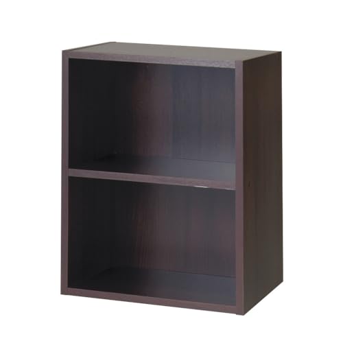 パール金属 収納 カラーボックス ケース ラック 棚 2段 ブラウン T-3 N-7807