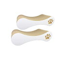 くらふと工房クレアル 猫の爪とぎ 両面ピロー 2個セット (白)