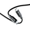 MSL FORCE Type-C 急速充電 PD対応 100W 5A/20V 10gbps 4K/60HZ映像出力タイプシーケーブル ストレート L字 0.5m...