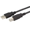 プリンターUSBケーブル1.5m USB-A(オス)to USB-B(オス) USB2.0高速転送 ピアノキーボード DAC 複合機 スキャナー ファックス機 ...