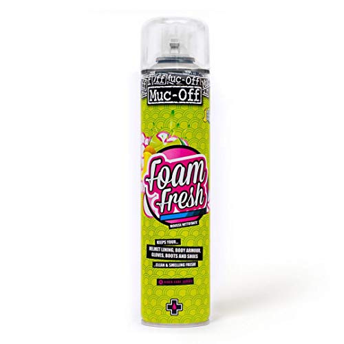 Muc-Off(マックオフ) フォームフレッシュ 泡クリーナー 400ML ヘルメットパッドやグローブなどに [Foam Fresh] 【日本正規品】