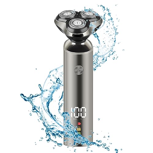 シェーバー ひげそり 電動シェーバー 【2025新進化】 髭剃り 電気シェーバー メンズ 360°回転式 高速回..