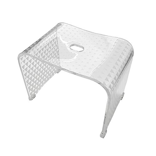 センコー トライアングル バスチェア 風呂椅子 高さ約30cm ホワイト 約W38×D24×H30cm 87690