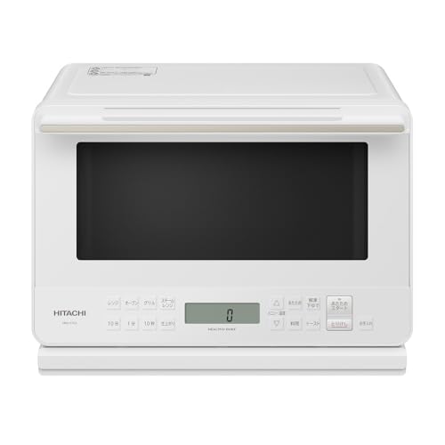 日立 過熱水蒸気 オーブンレンジ ヘルシーシェフ 27L MRO-S7CA W ホワイト 重量センサー 250℃1段式ワイ..